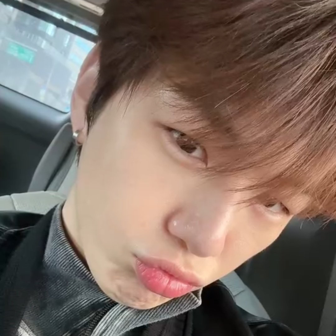 Recent activity shot of Kang Daniel