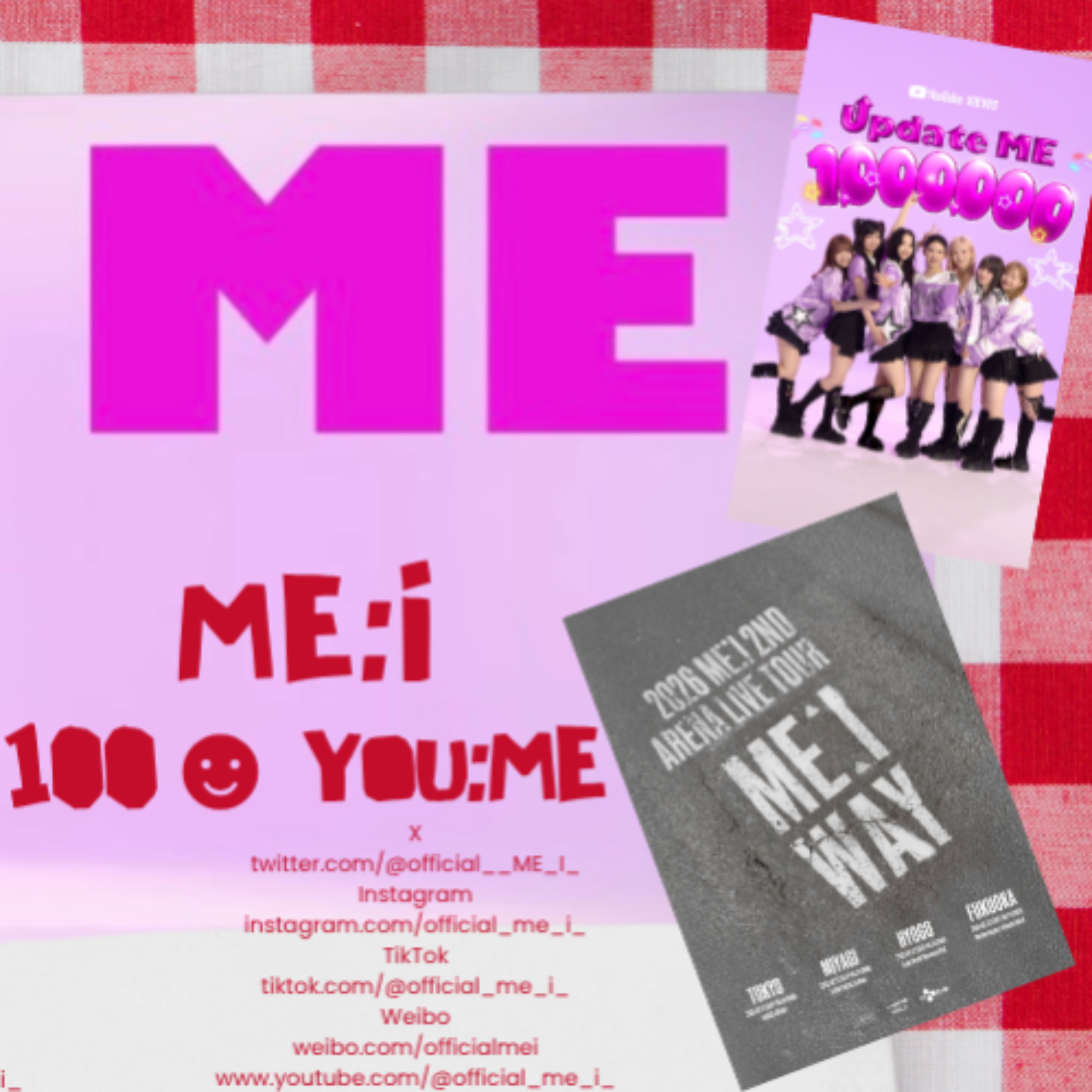 K-POP posts beloved by ME:I fans