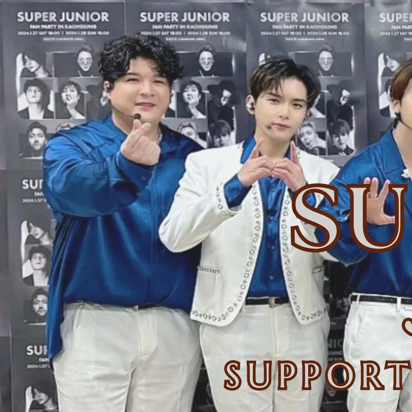 Behind-the-scenes cut of Shindong (Super Junior)