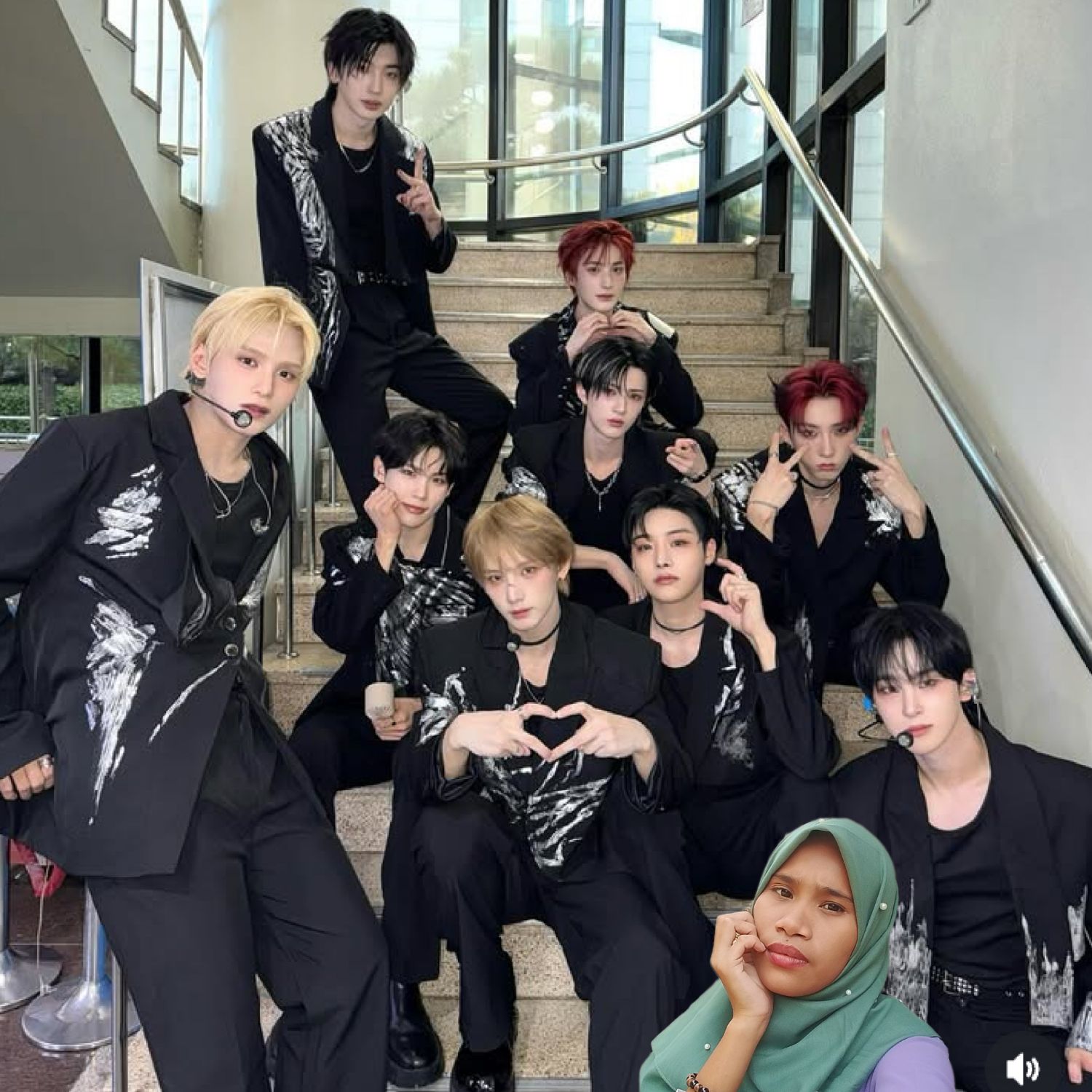 A moment captured by XODIAC's fan