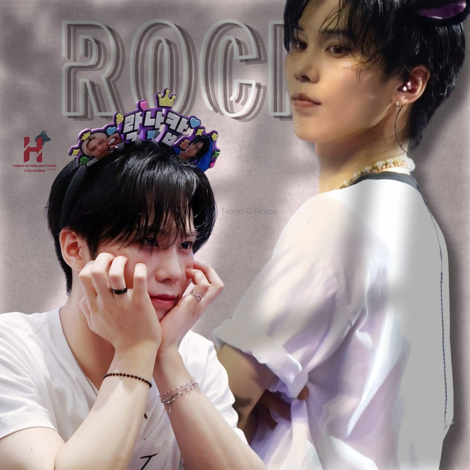 A moment captured by Rocky's fan