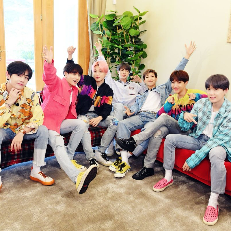 Recent activity shot of BTS