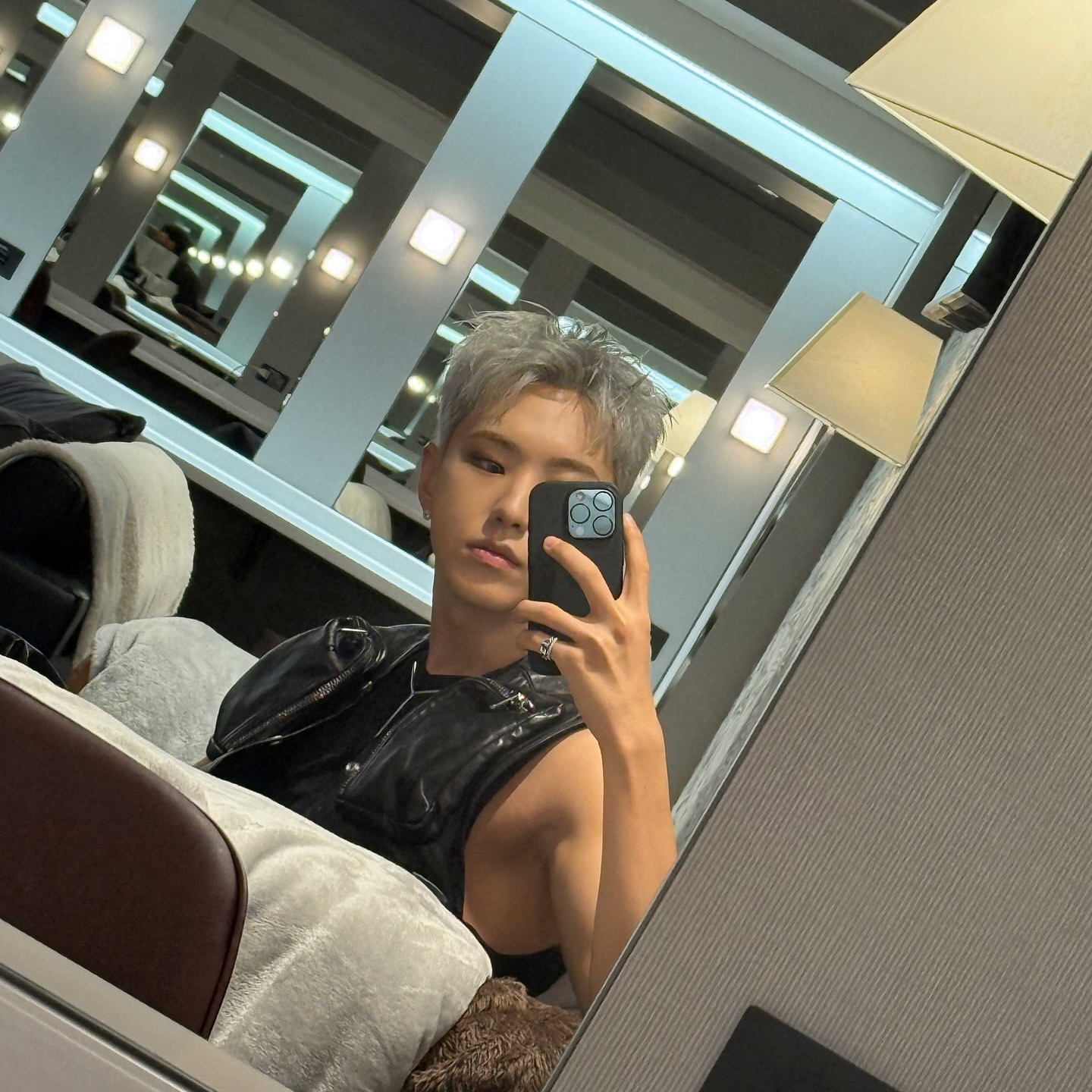 Momen yang diabadikan oleh penggemar Hoshi (SEVENTEEN)