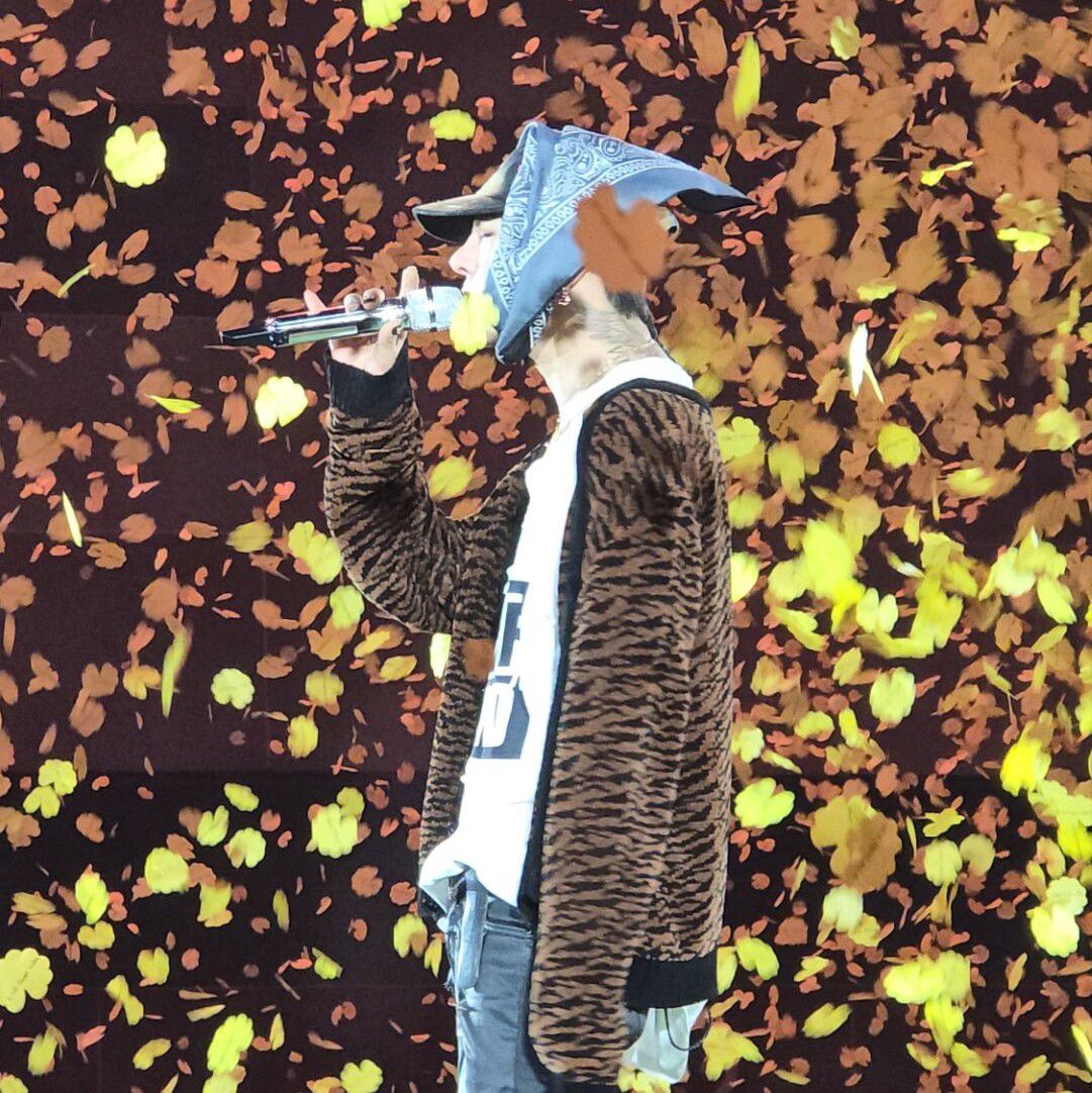 A moment captured by G-DRAGON (BIGBANG)'s fan