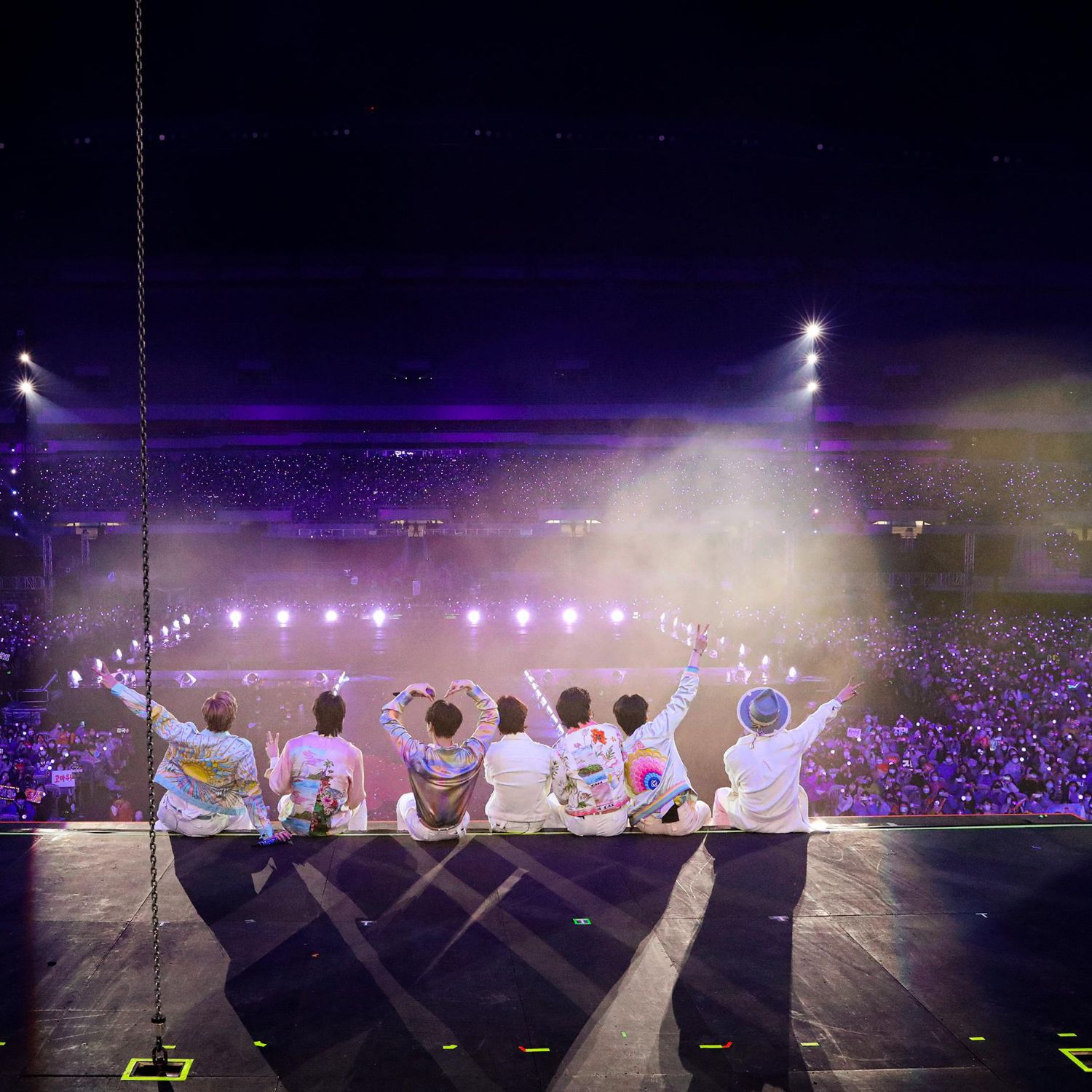 Recent activity shot of BTS