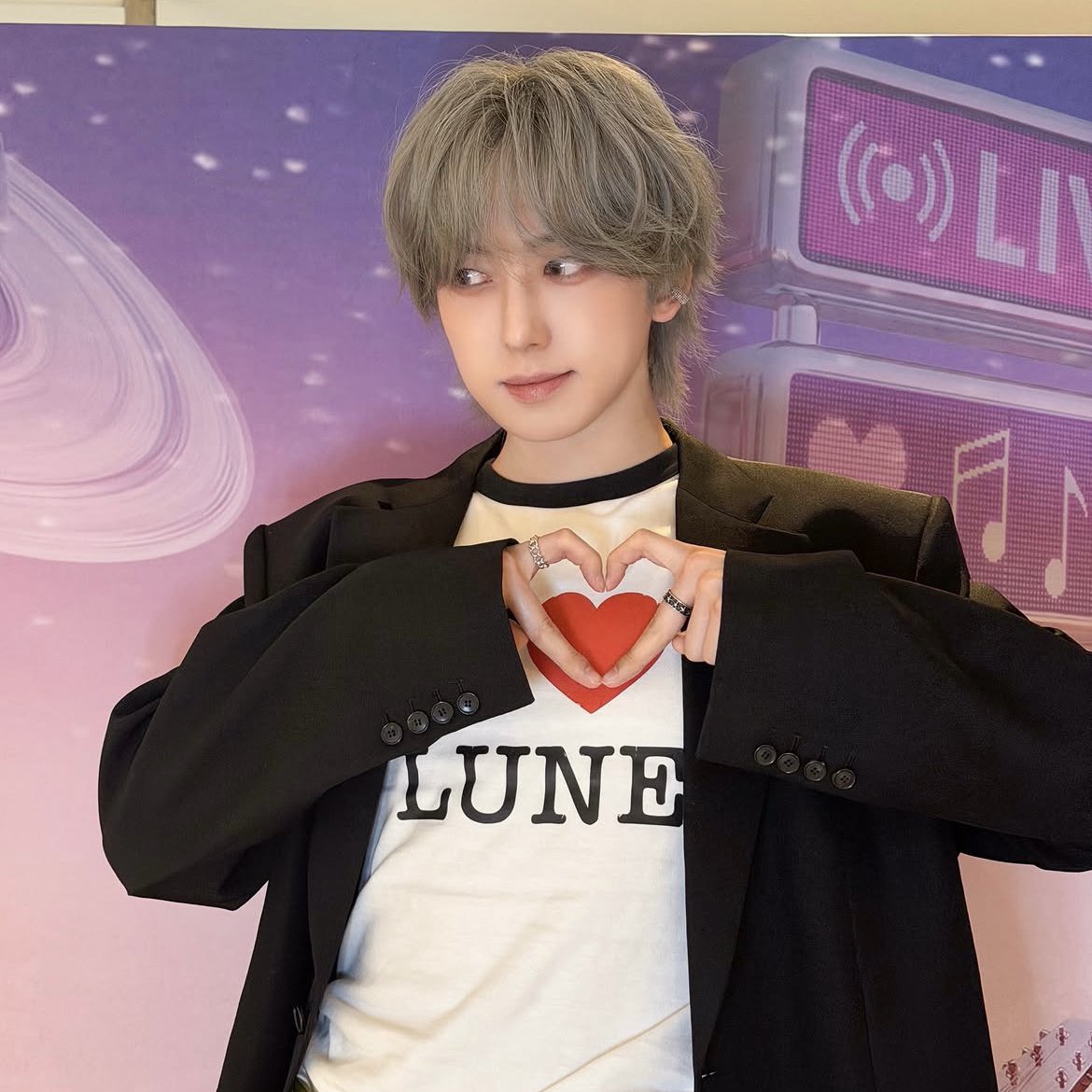 A moment captured by Fuma (&TEAM)'s fan