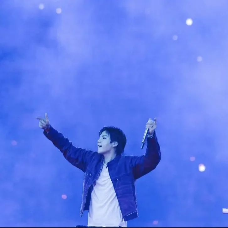 Recent activity shot of SUGA (BTS)