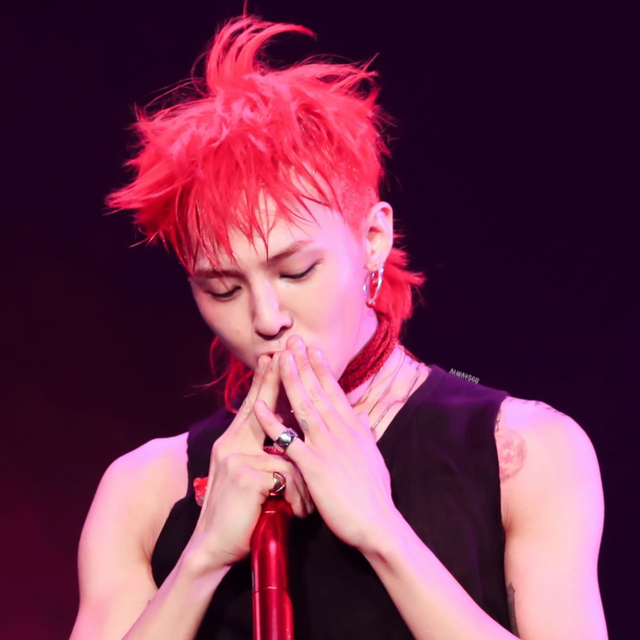 Recent activity shot of G-DRAGON (BIGBANG)