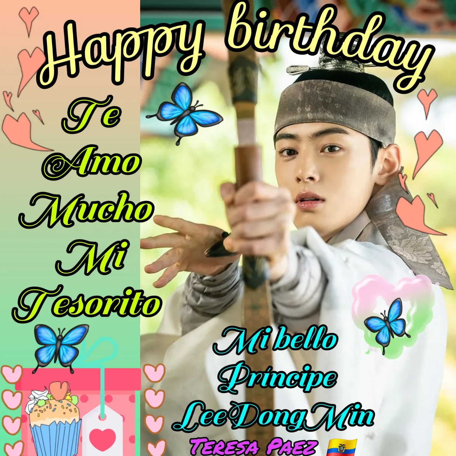 A moment captured by Eunwoo (ASTRO)'s fan