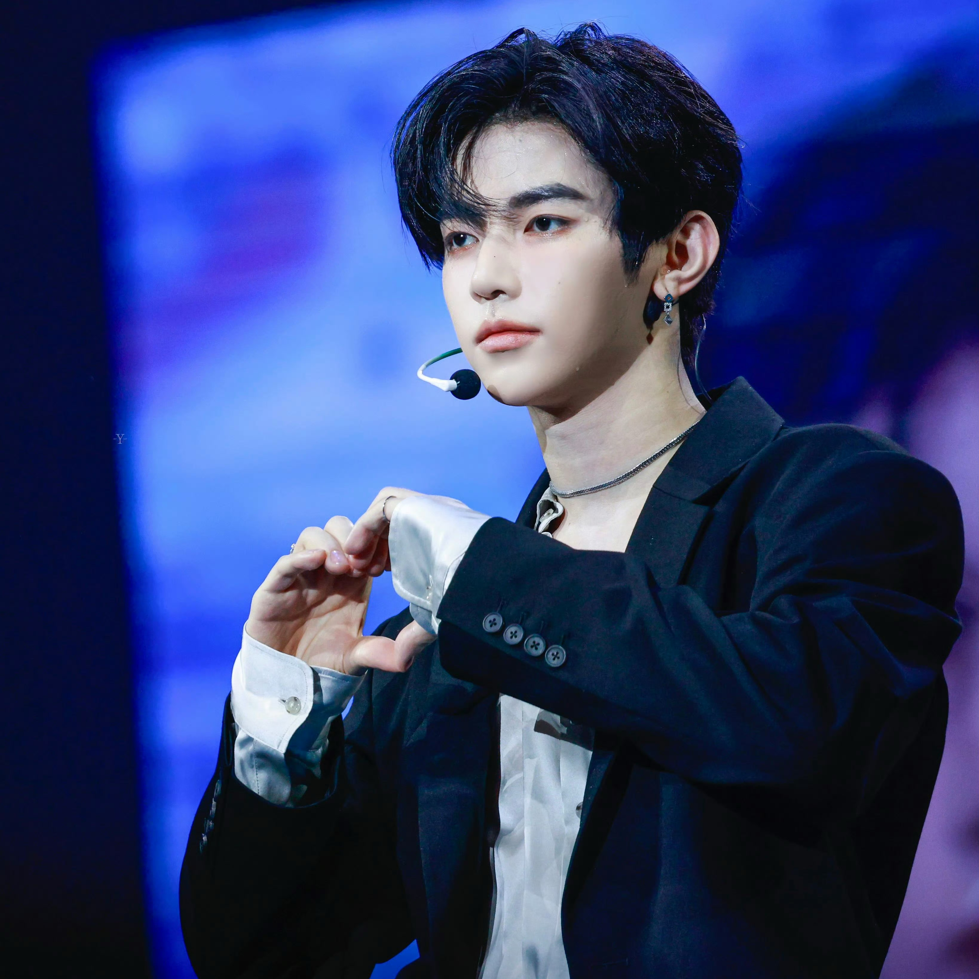 Recent activity shot of Zhang Hao (ZEROBASEONE)