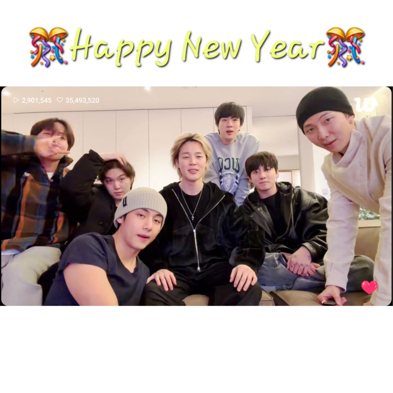 A moment captured by BTS's fan