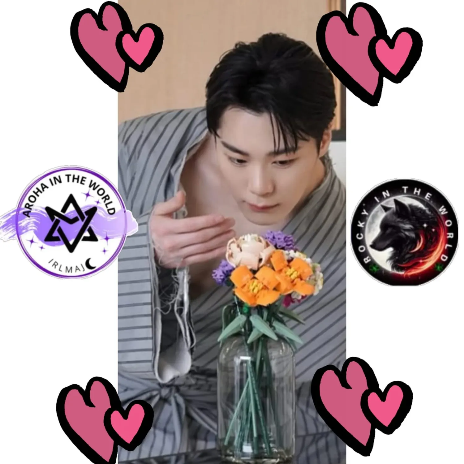 A moment captured by Moonbin (ASTRO)'s fan