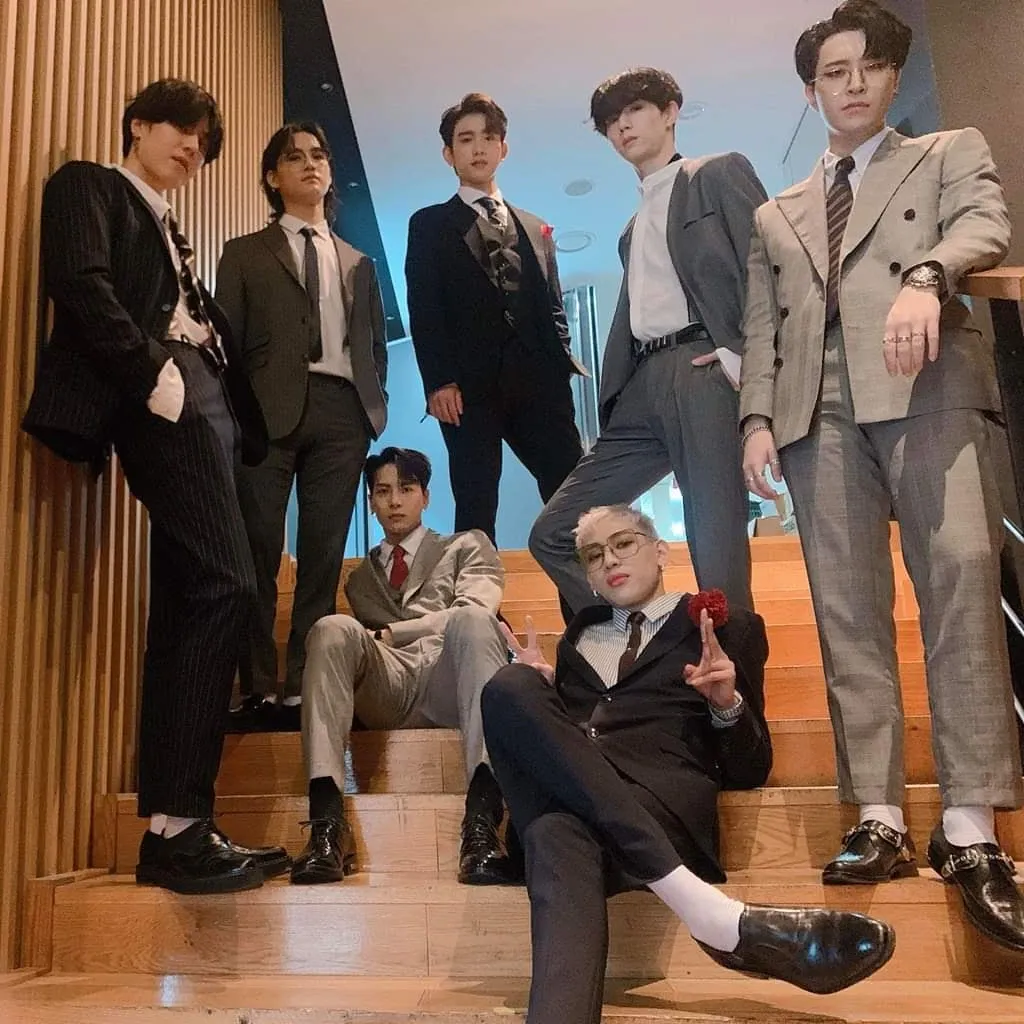 GOT7의 비하인드 컷