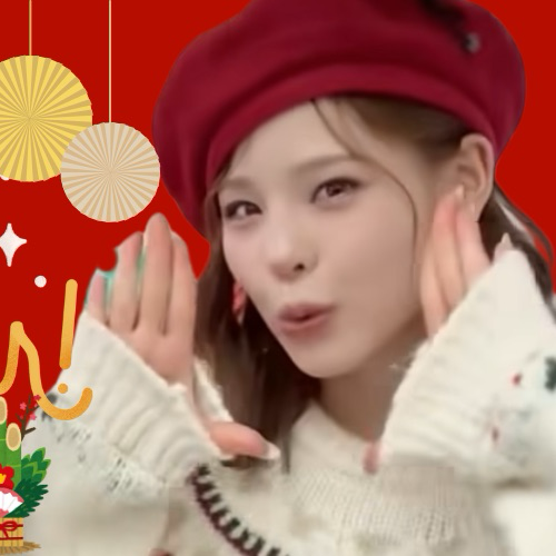 A moment captured by Mako (NiziU)'s fan