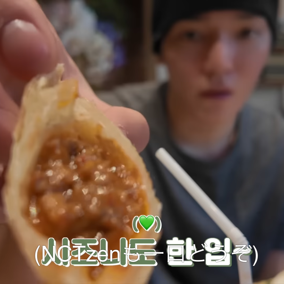 A moment captured by Taeyong (NCT 127)'s fan