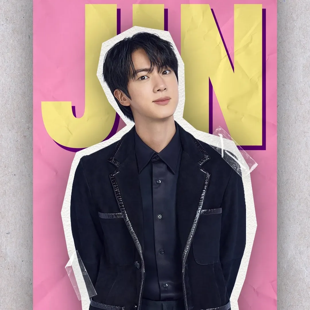Recent activity shot of Jin (BTS)