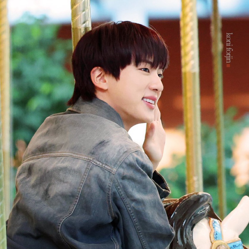 Latest photo of Jin (BTS)