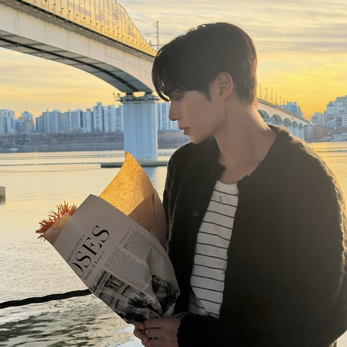 Behind-the-scenes cut of Kim Junseo (ALPHA DRIVE ONE)