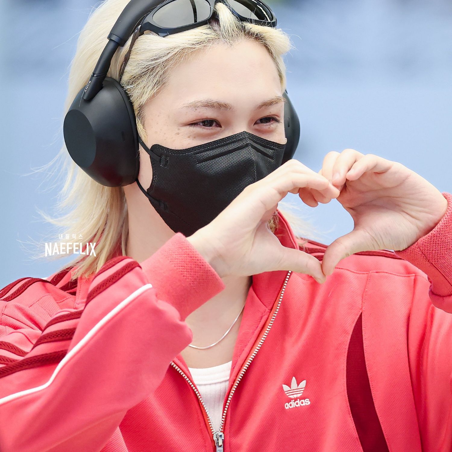 A moment captured by Felix (Stray Kids)'s fan