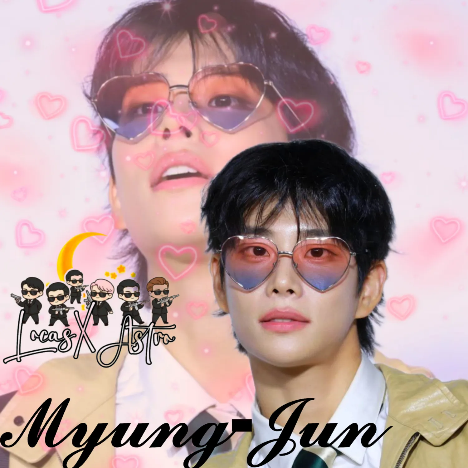 A moment captured by MJ (ASTRO)'s fan