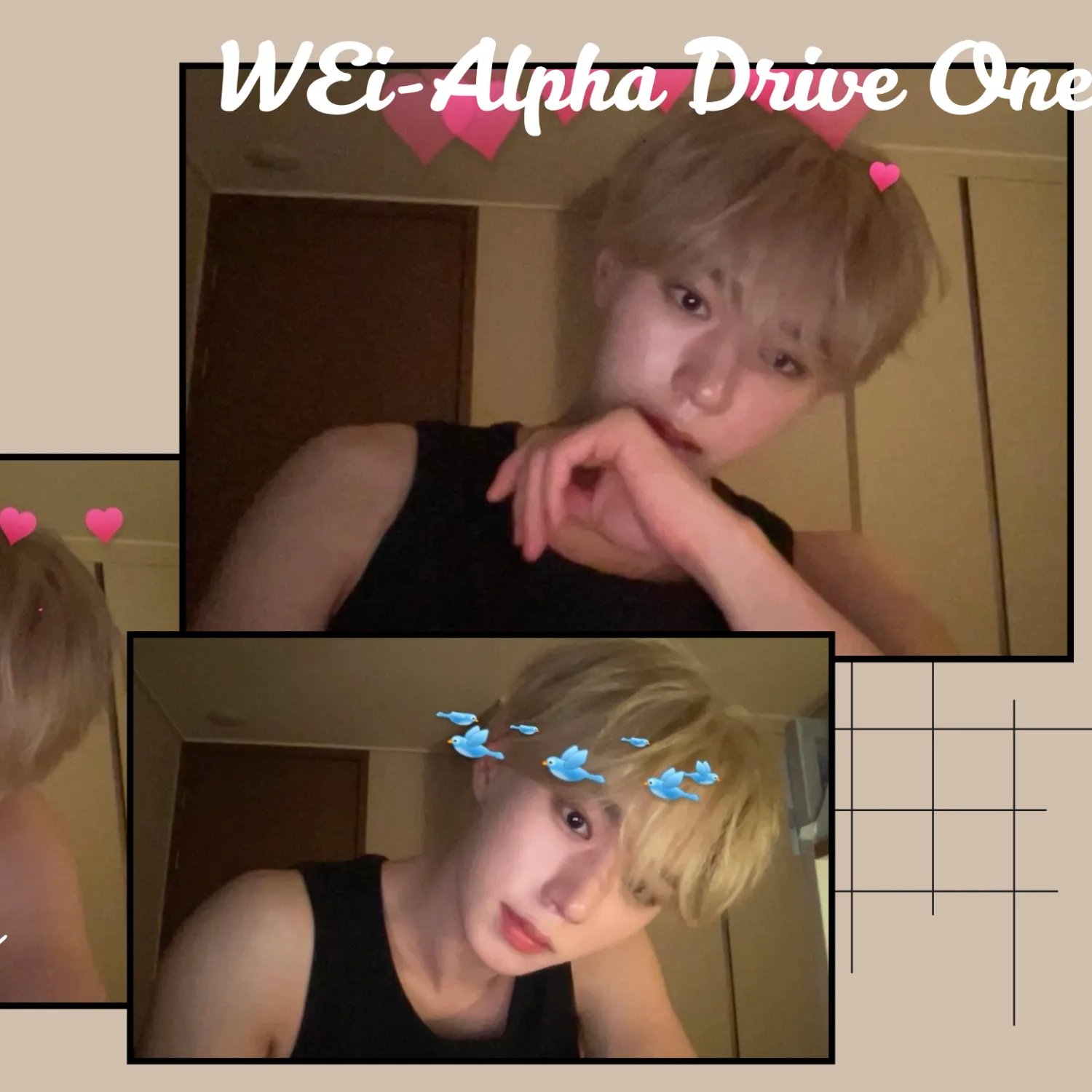 Behind-the-scenes cut of Kim Junseo (ALPHA DRIVE ONE)