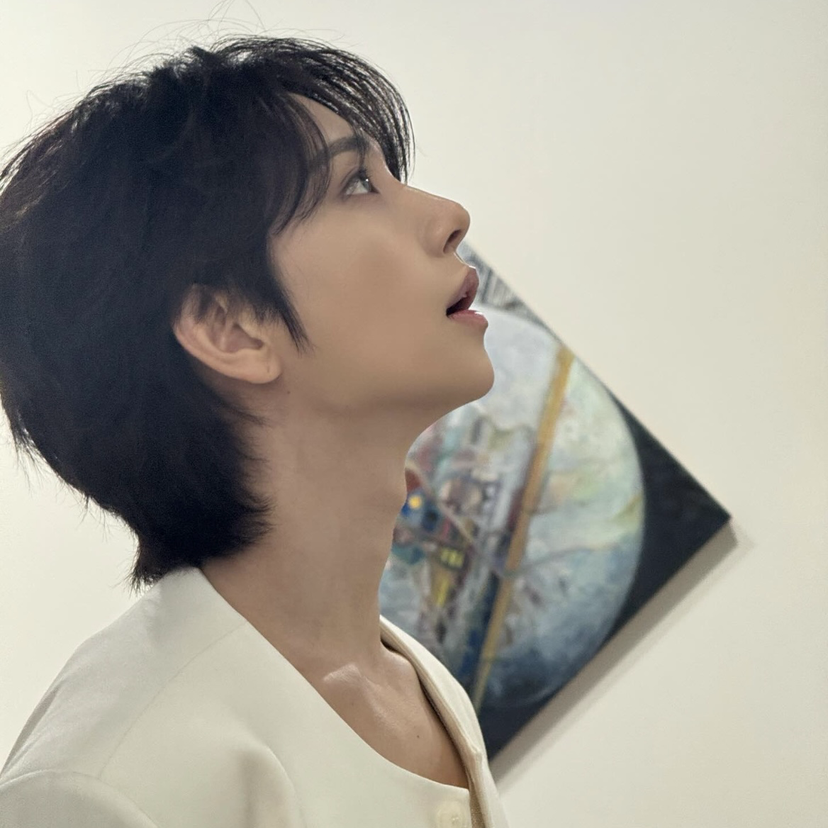 A moment captured by Joshua (SEVENTEEN)'s fan