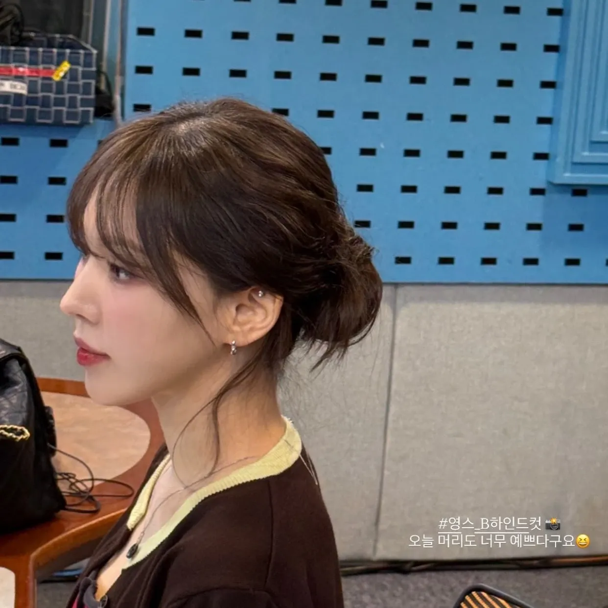 A moment captured by Wendy (Red Velvet)'s fan