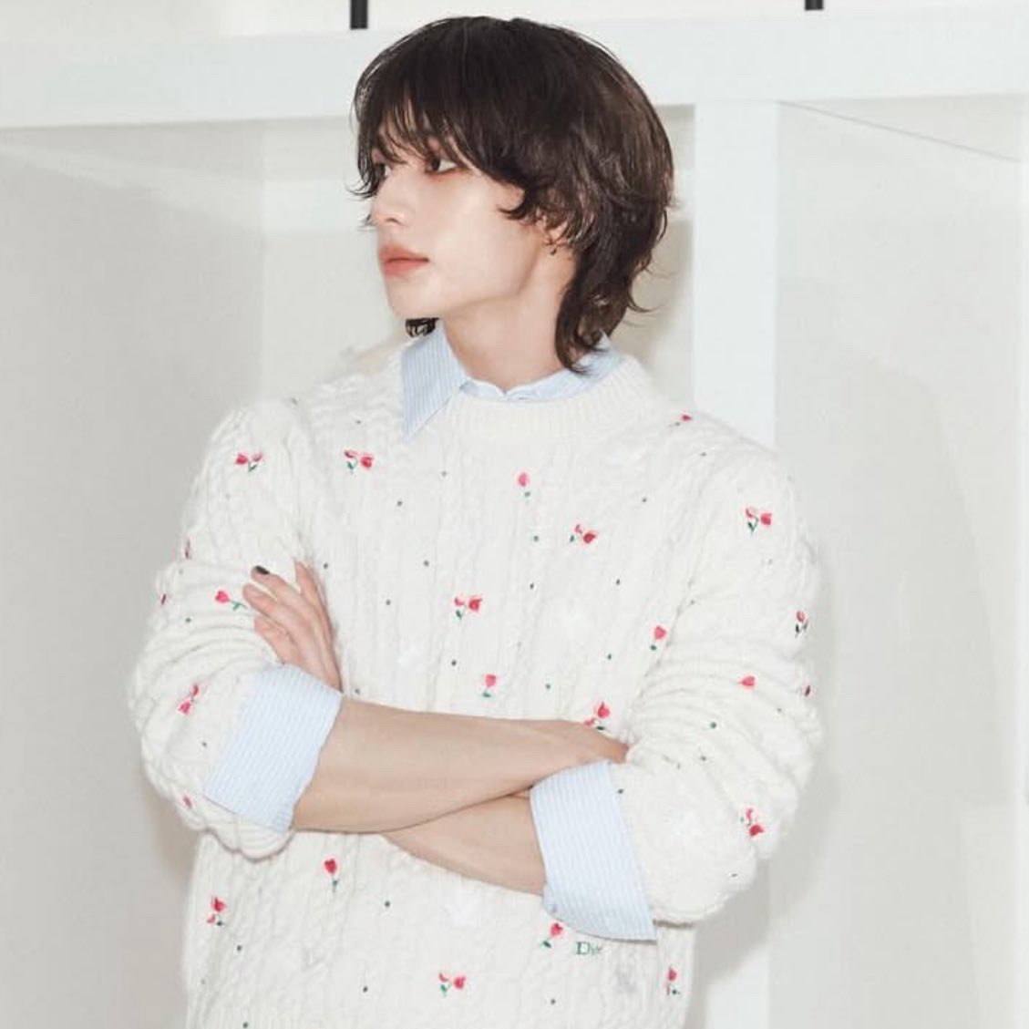 Behind-the-scenes cut of Hyunjin (Stray Kids)