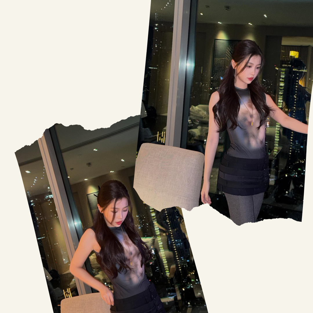 A moment captured by Esther Yu's fan