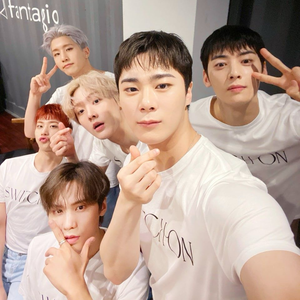 Momen yang diabadikan oleh penggemar ASTRO