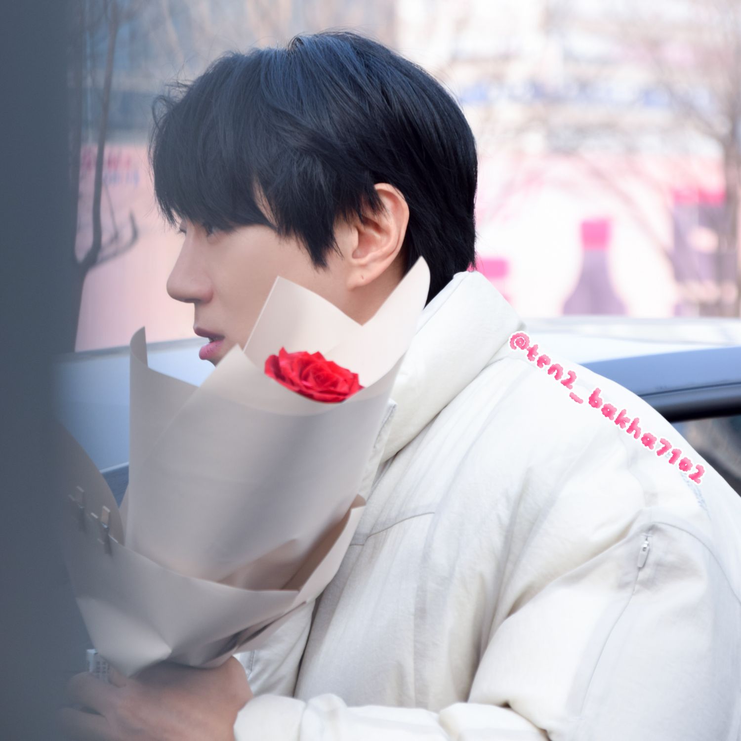 黃致列粉絲拍下的瞬間