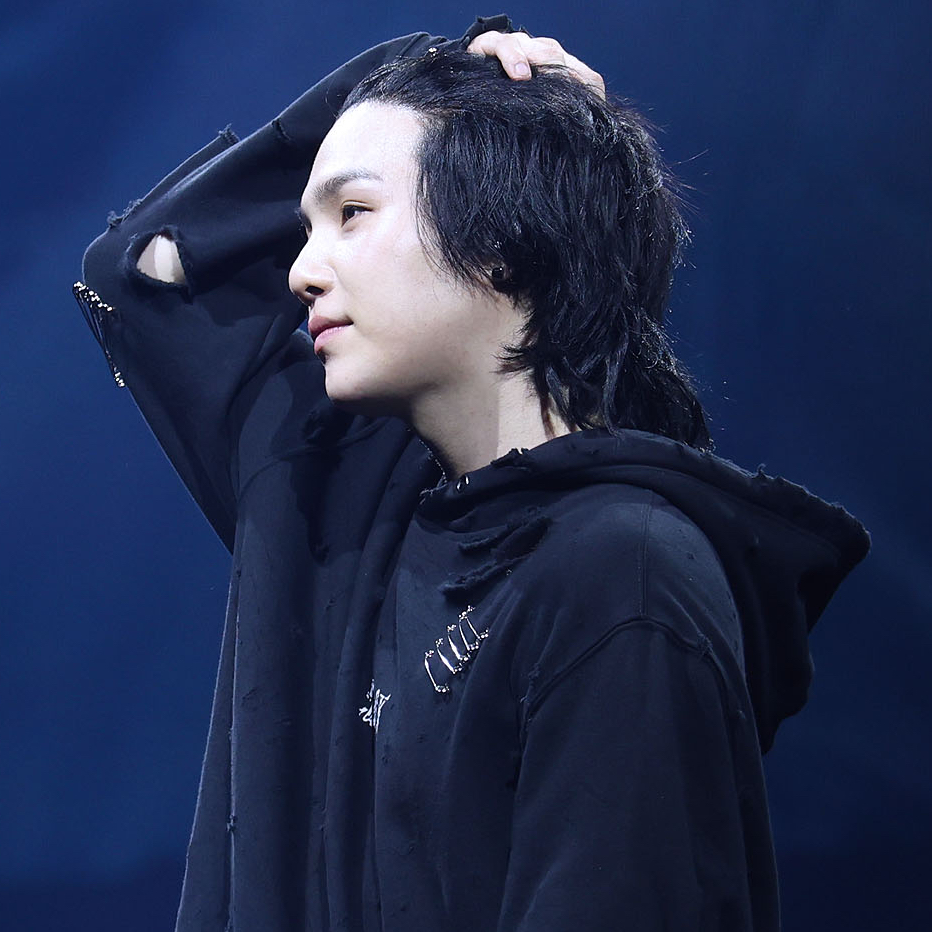 Momen yang diabadikan oleh penggemar SUGA (BTS)