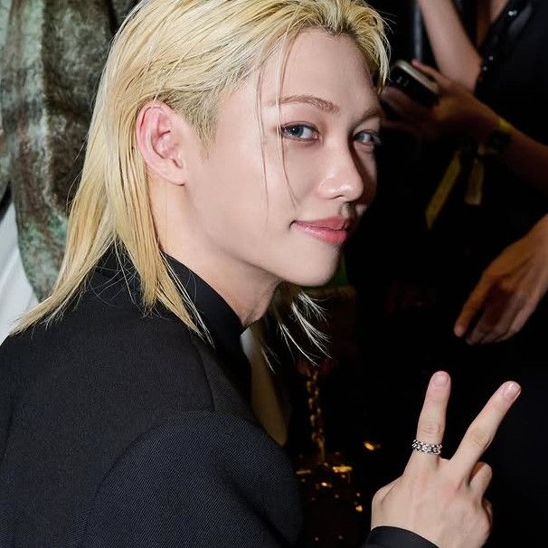 A moment captured by Felix (Stray Kids)'s fan