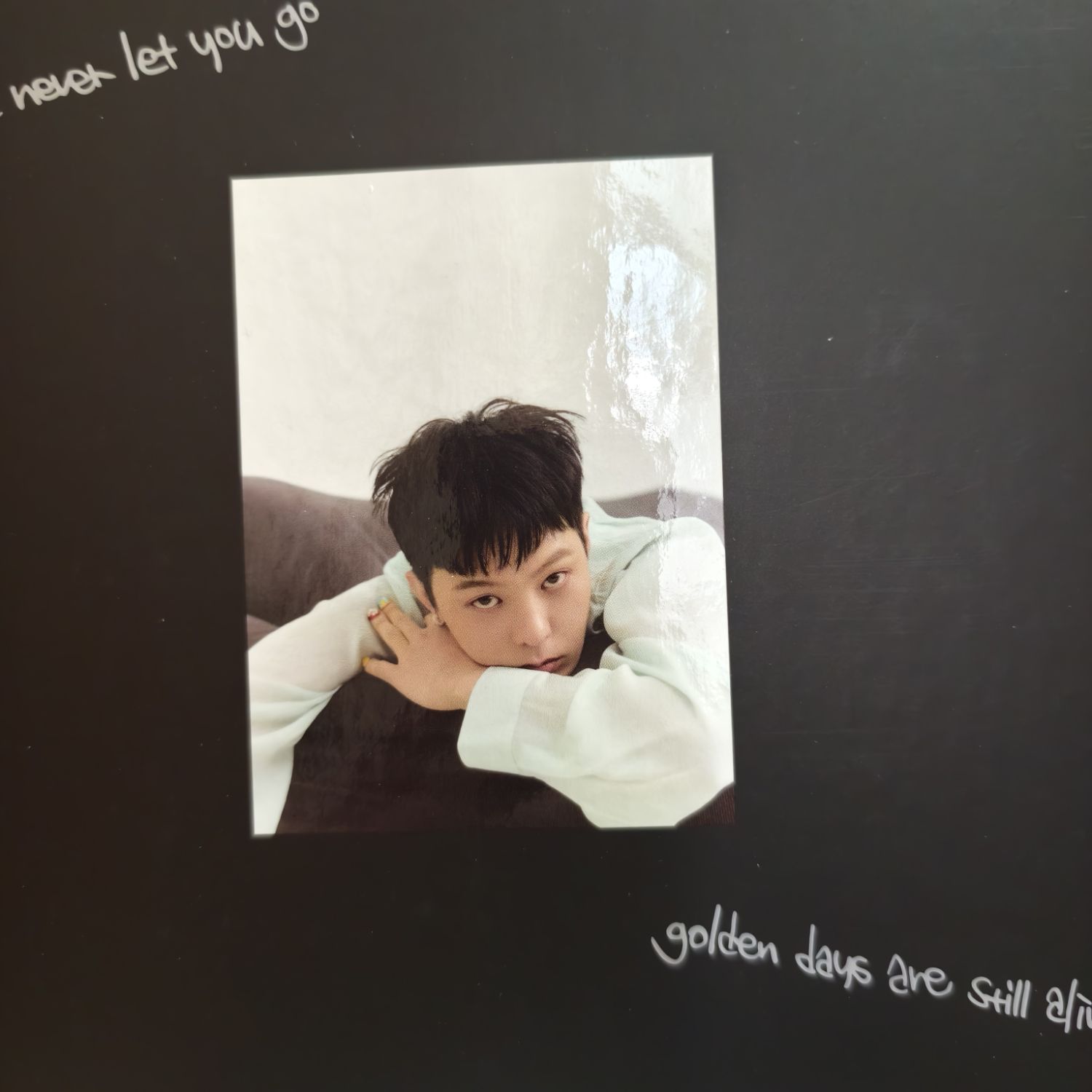 A moment captured by G-DRAGON (BIGBANG)'s fan