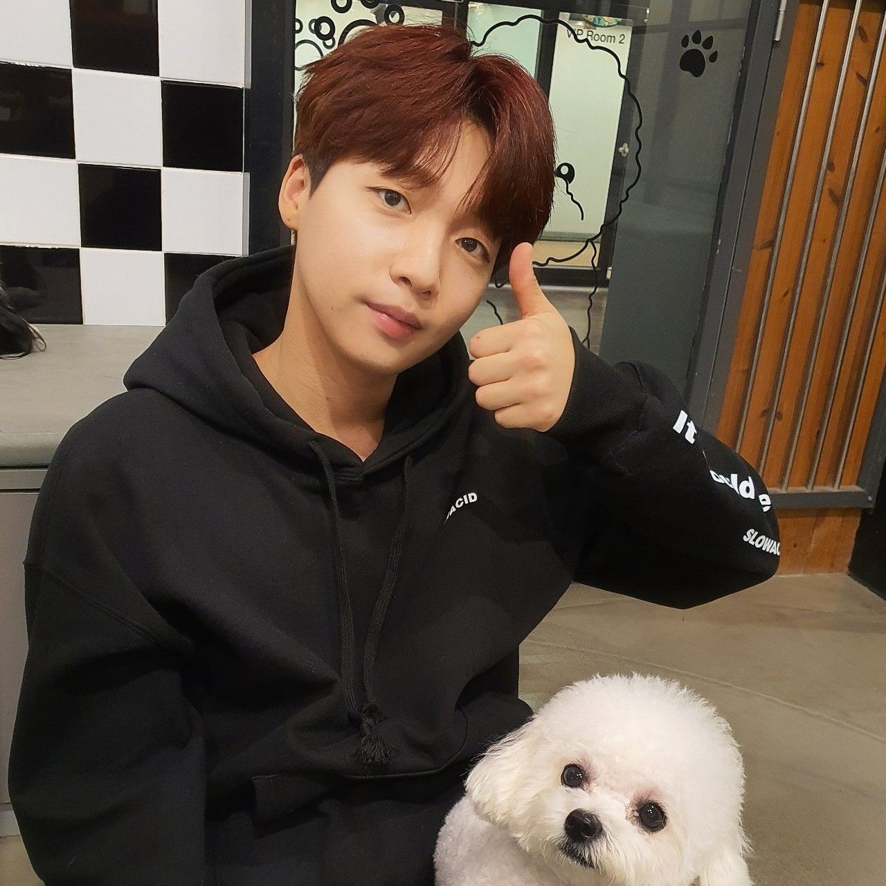 Behind-the-scenes cut of Jeong Sewoon