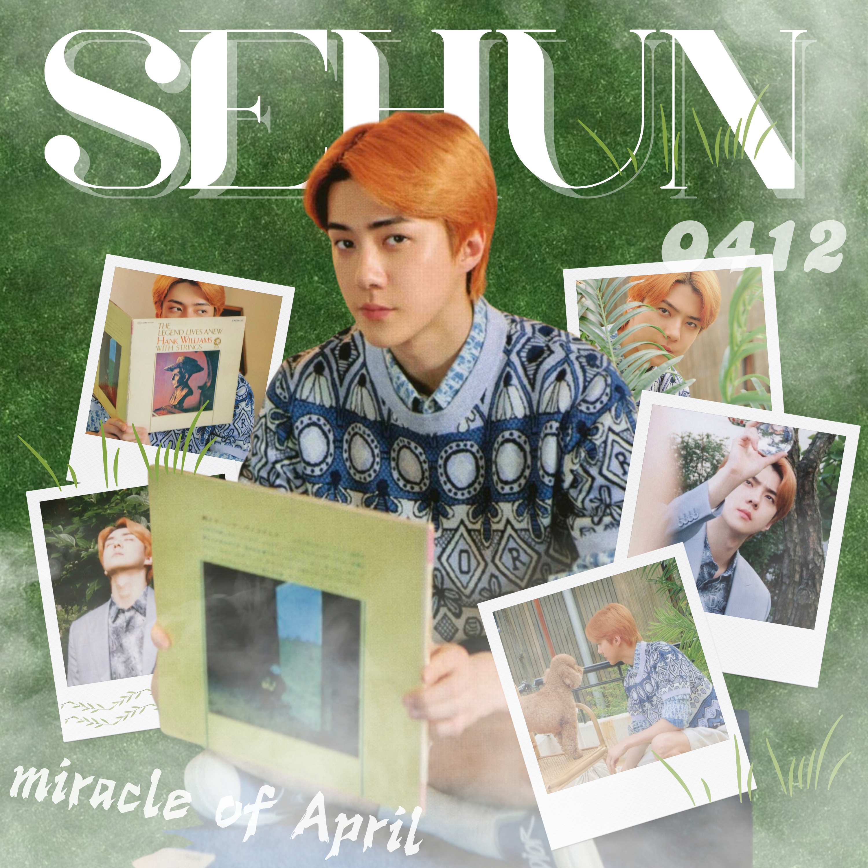 Behind-the-scenes cut of Sehun (EXO)