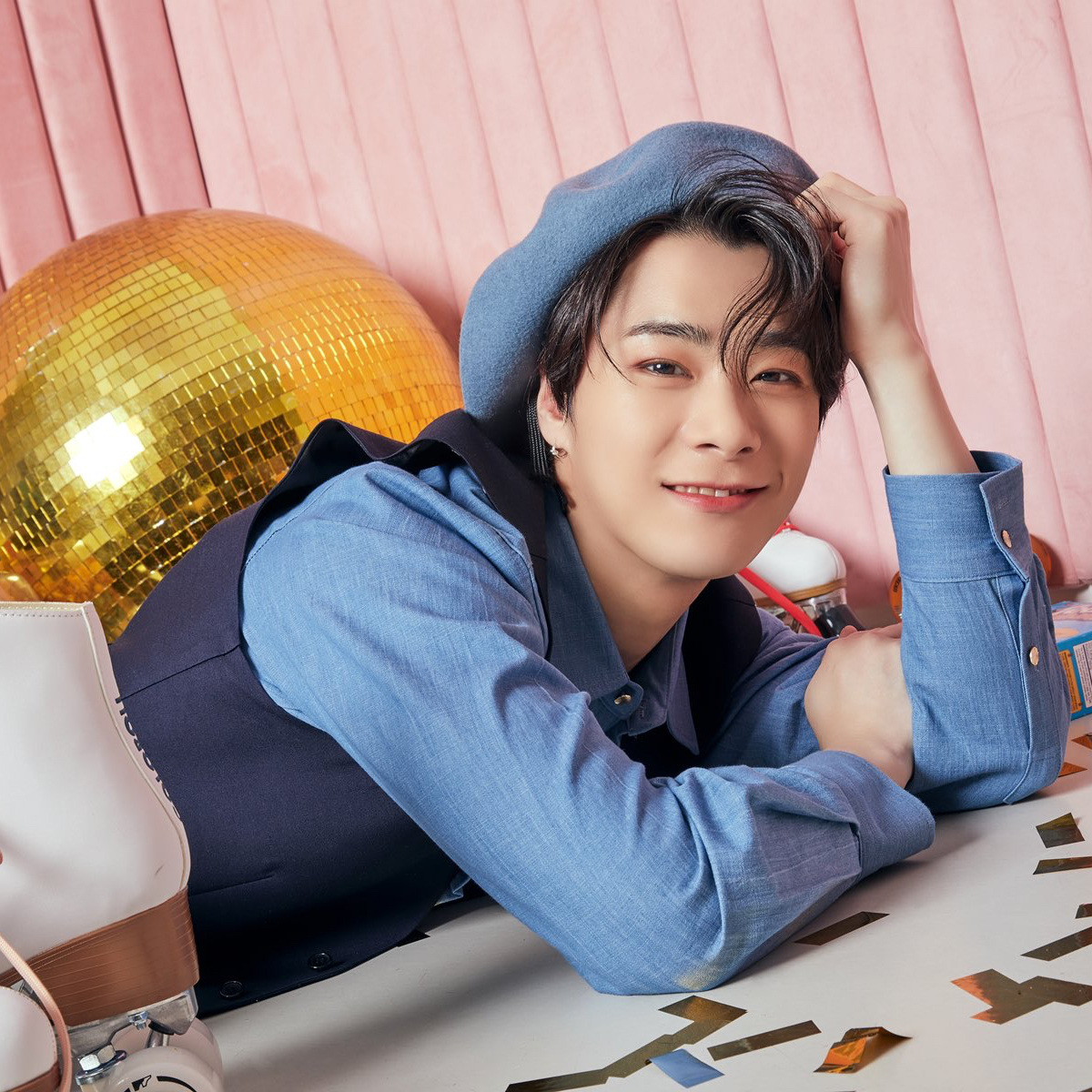 A moment captured by Moonbin (ASTRO)'s fan