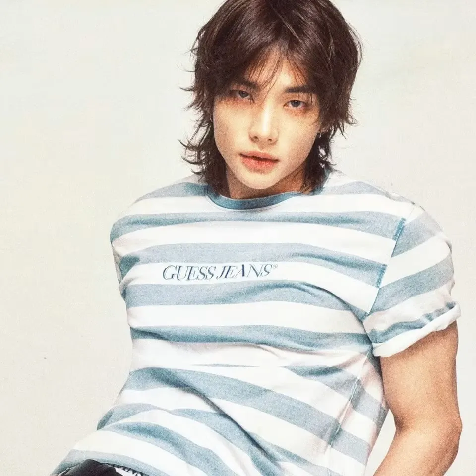 Latest photo of Hyunjin (Stray Kids)