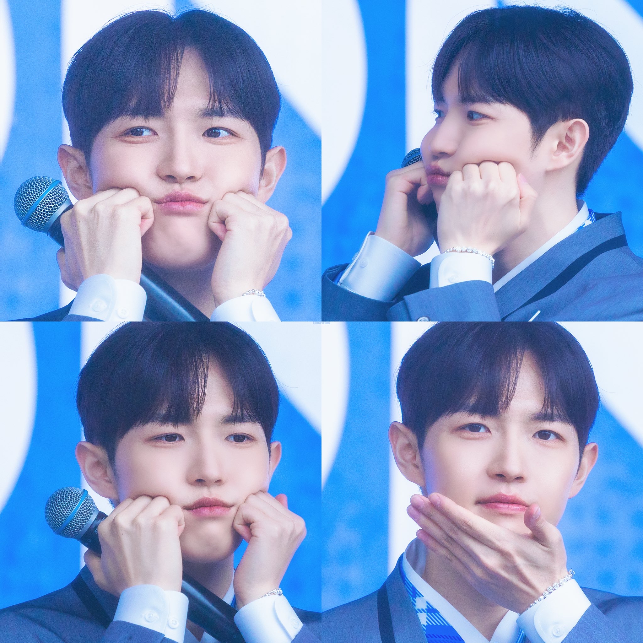 A moment captured by Kim Jaehwan's fan