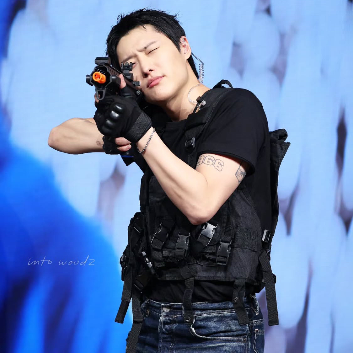 A moment captured by WOODZ's fan