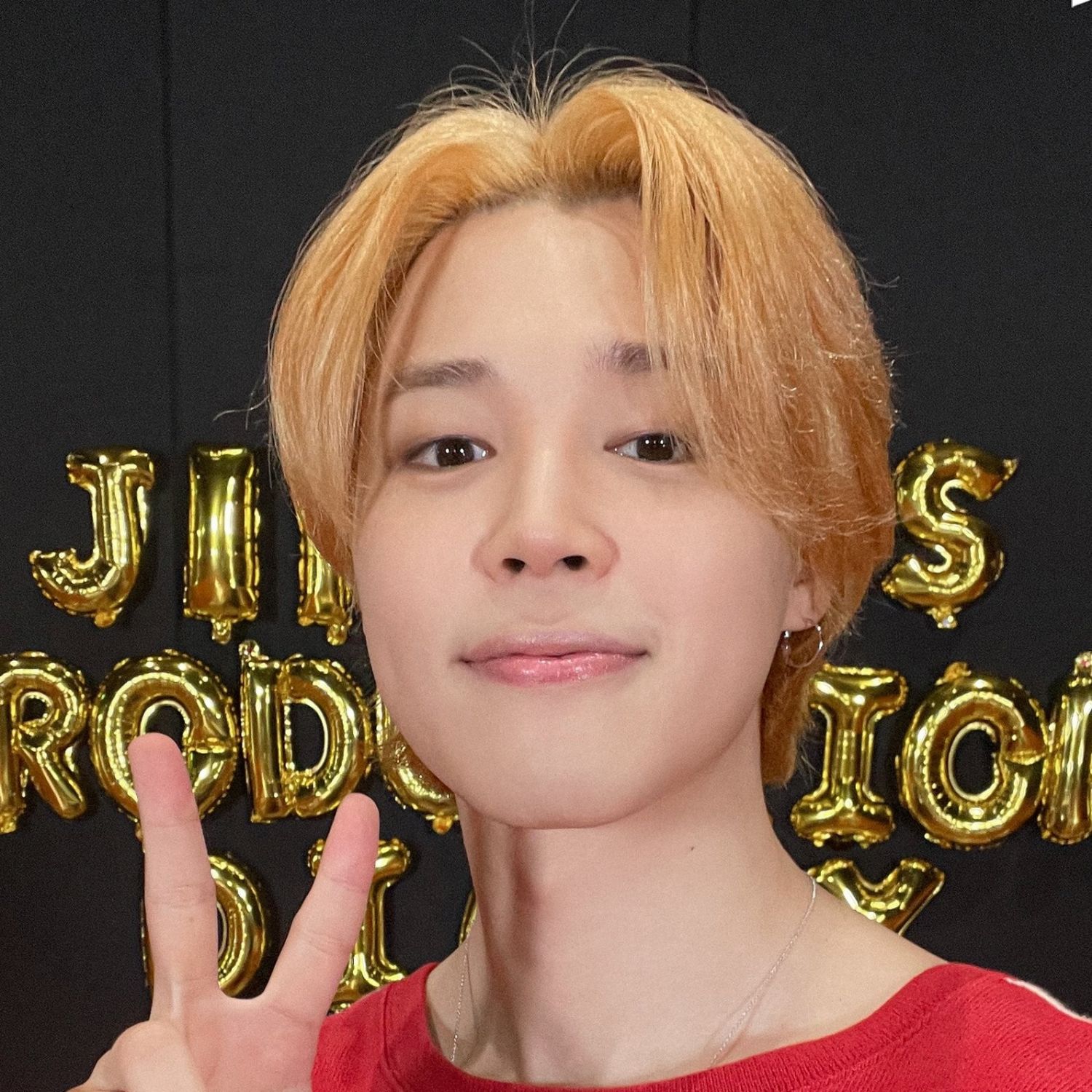 Recent activity shot of Jimin (BTS)