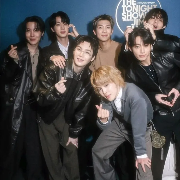 A moment captured by BTS's fan