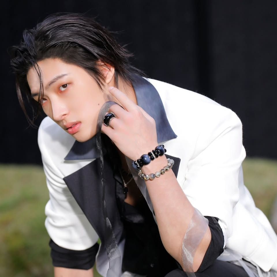 A moment captured by Mingi (ATEEZ)'s fan