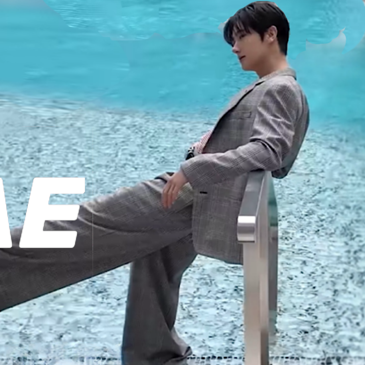 Behind-the-scenes cut of Hyunjae (THE BOYZ)