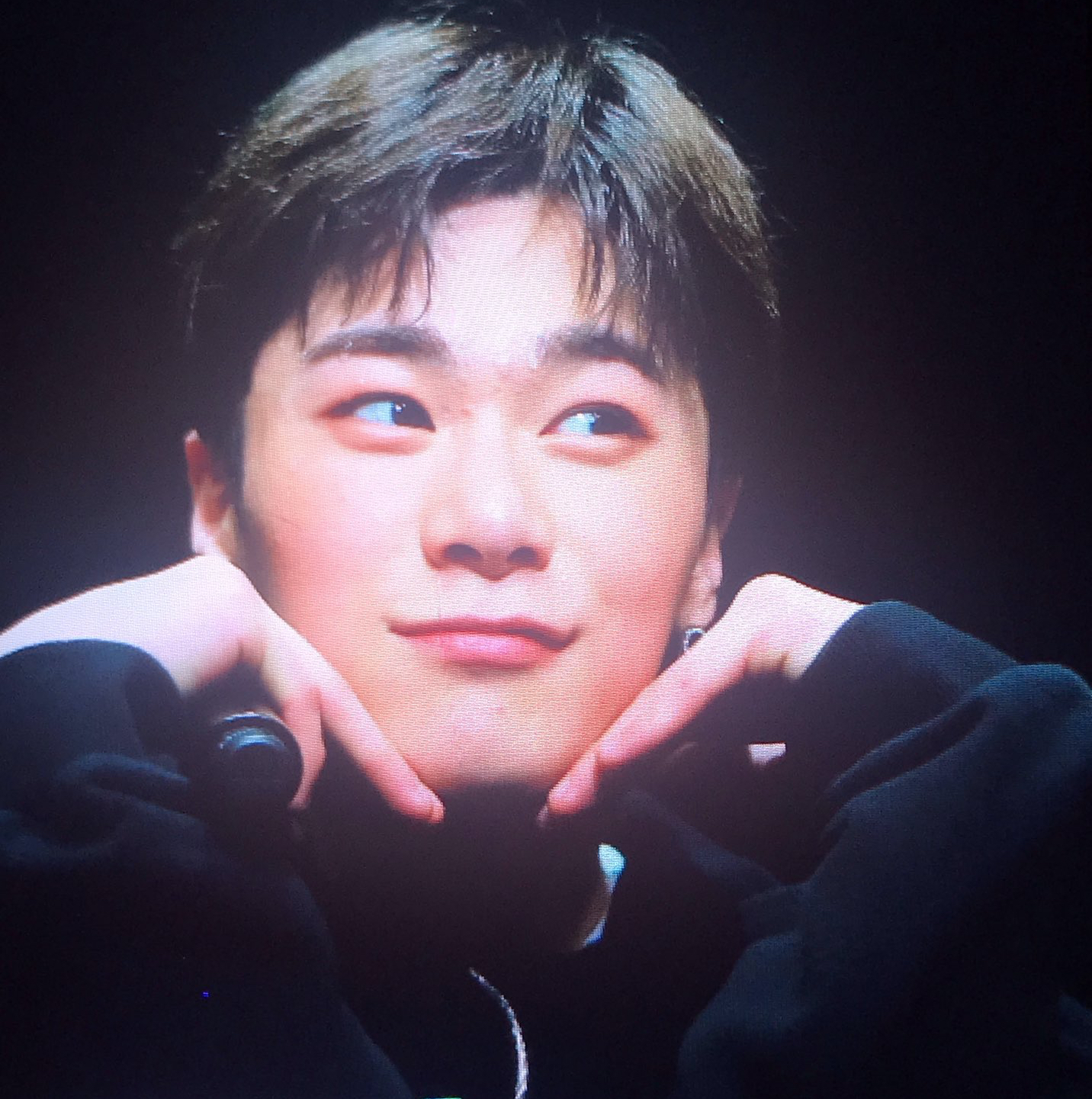 A moment captured by Moonbin (ASTRO)'s fan