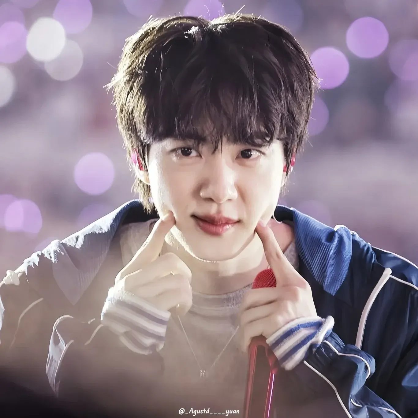 Potret di balik layar Jin (BTS)