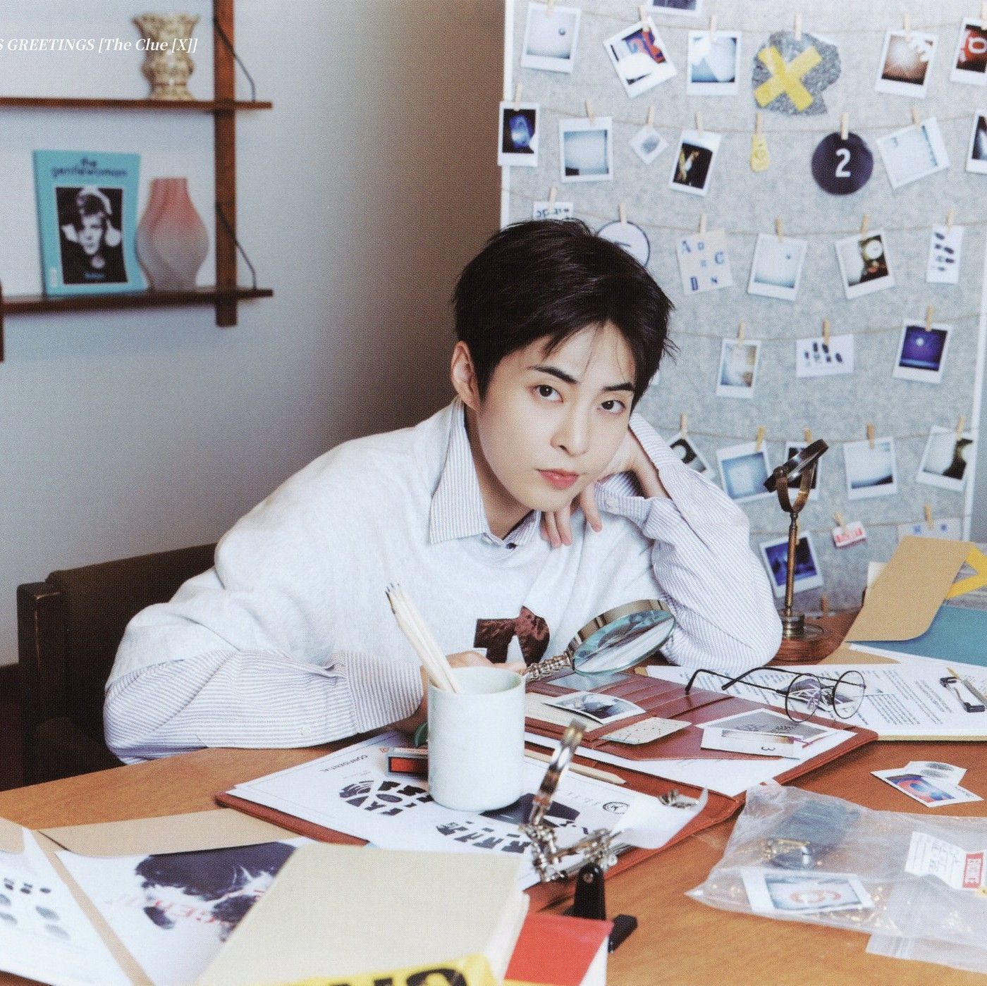 A moment captured by Xiumin (EXO)'s fan