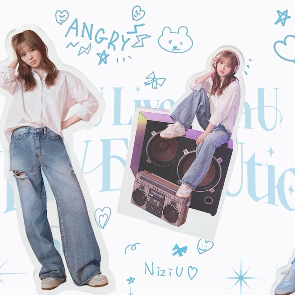 Recent activity shot of Rio (NiziU)