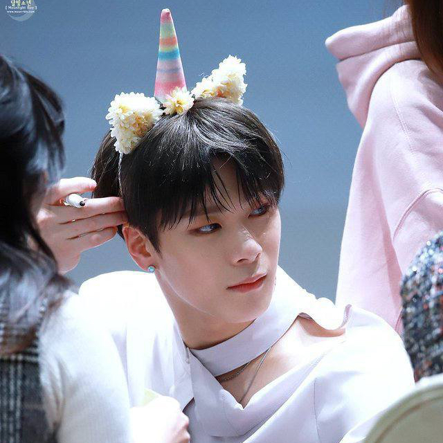 Behind-the-scenes cut of Moonbin (ASTRO)