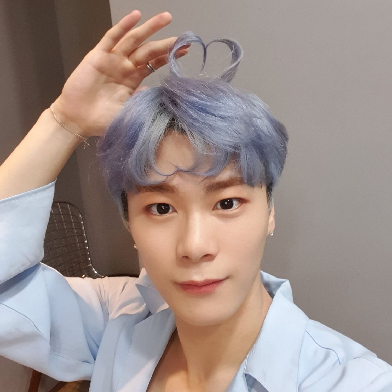 Recent activity shot of Moonbin (ASTRO)